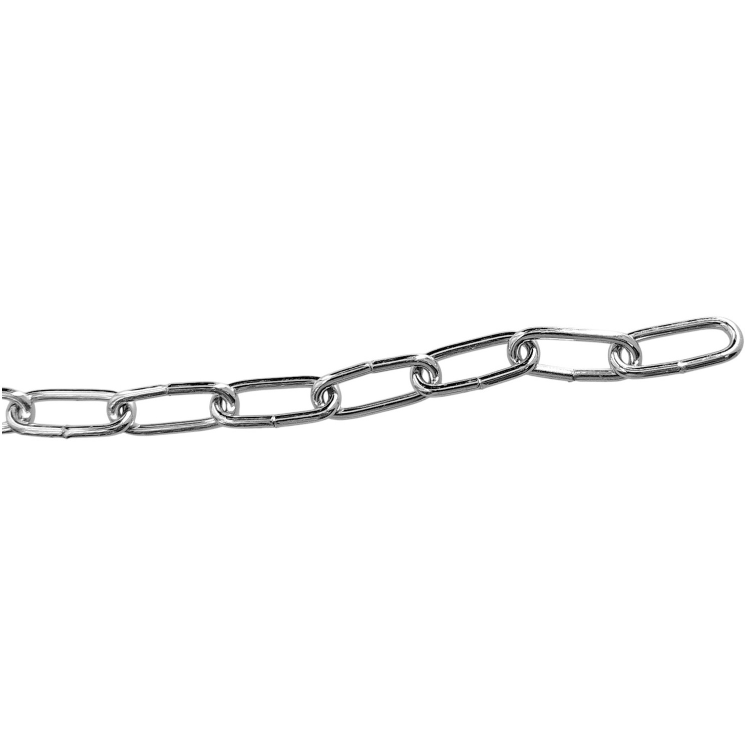 Cadena En Rollo Zincada 2 mm. (Rollo 111 metros)