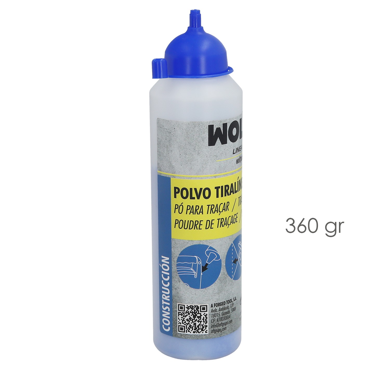 Polvo Tiralineas Bote 360 Gramos