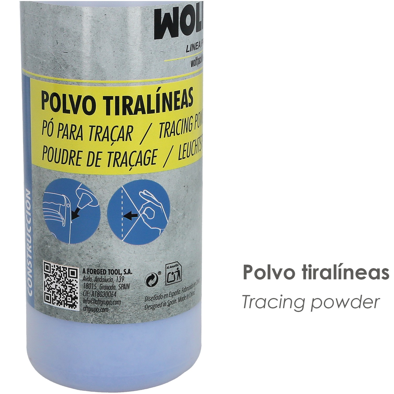 Polvo Tiralineas Bote 1000 Gramos.