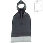 Azada Forjada Sin Mango 207/ 450 Gramos