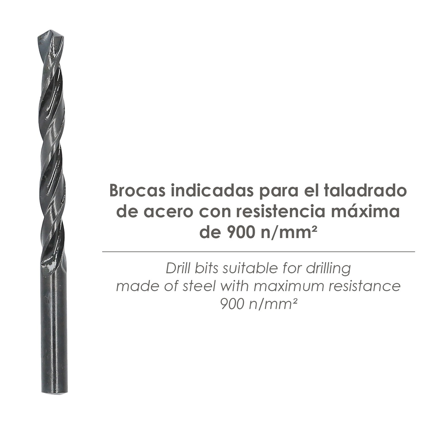 Broca Acero Rapido Hss Cilindrica Ø 4,00 mm. Wolfpack