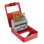 Estuche Brocas Hss Titanio 1-10 mm. 19 Piezas