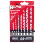 Estuche Brocas Widia Profesional Wolfpack 8 Piezas