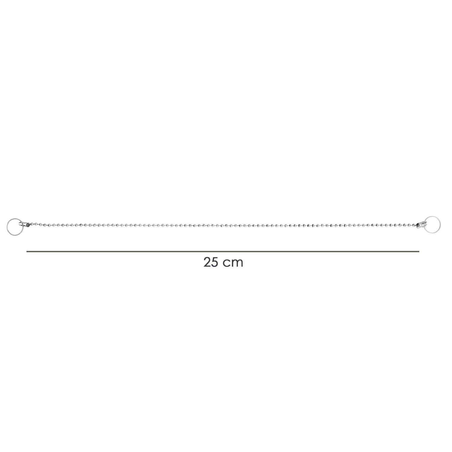 Cadenilla Lavabo 25 cm. (Sin Tapón)