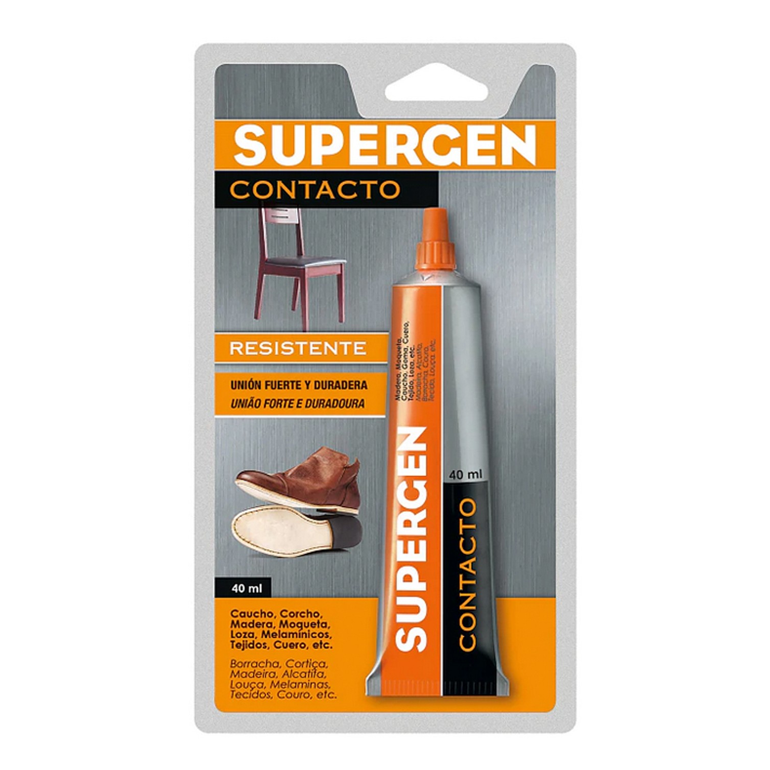 Pegamento Supergen Clasico 40 ml.