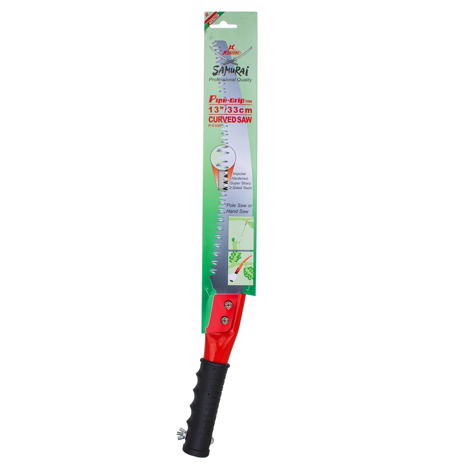 Serrucho Samurai Curvo Para Pertiga 330 mm.