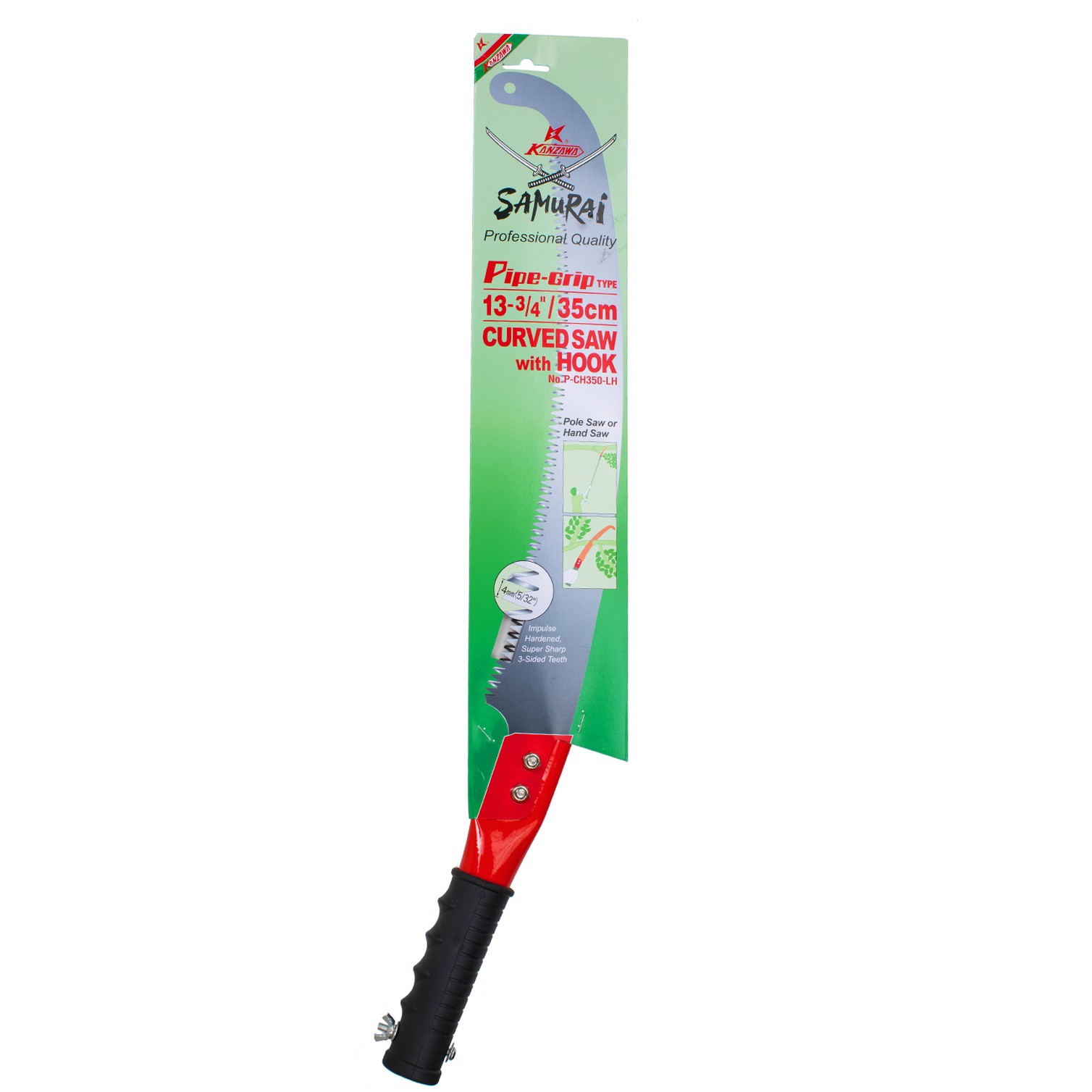 Serrucho Samurai Curvo Para Pertiga 350 mm.