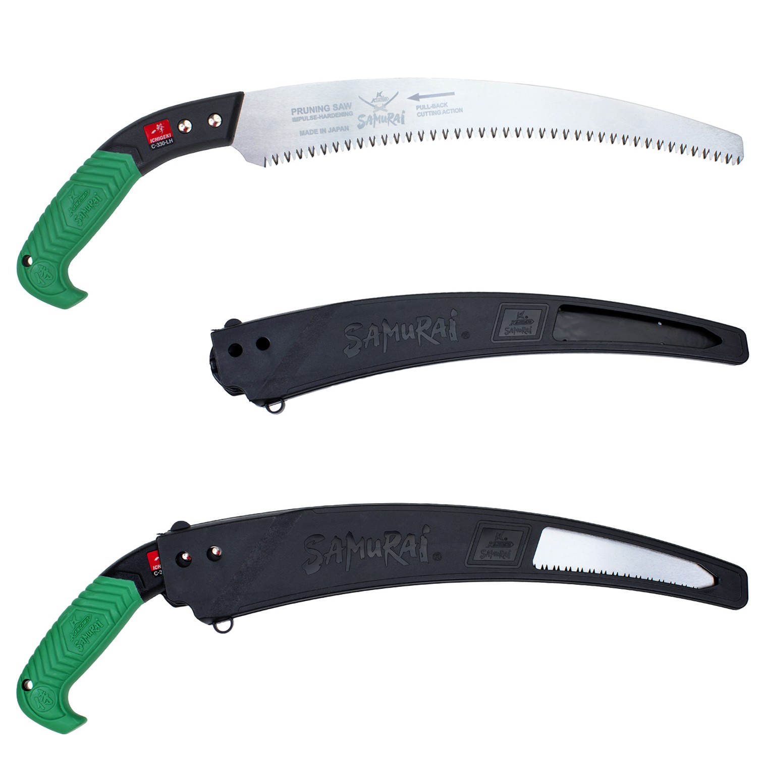 Serrucho Samurai Curvo Mango TPR 330 mm.