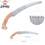 Serrucho Samurai Curvo Mango Madera 330 mm.