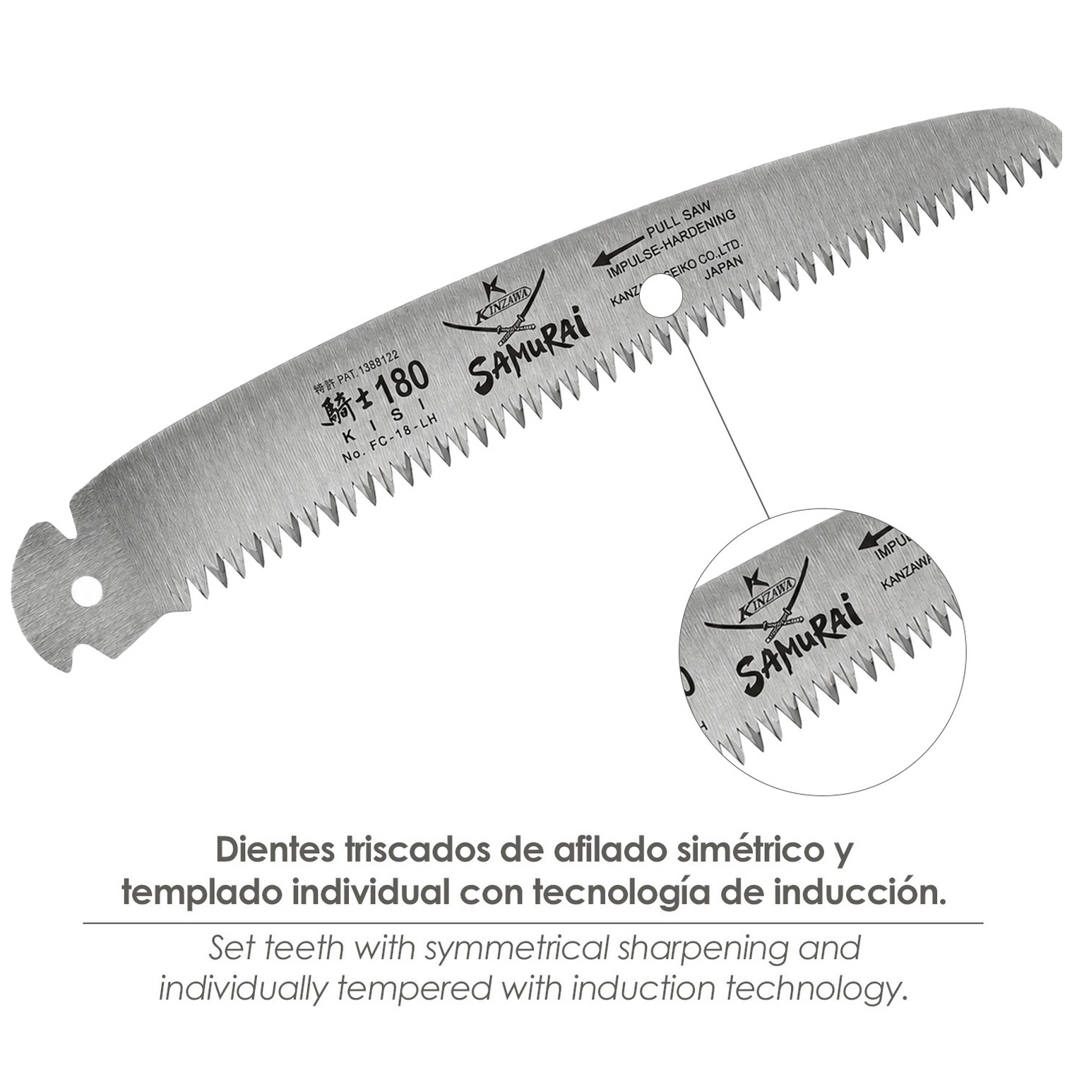 Hoja Recambio Serrucho Samurai FC 180 mm.