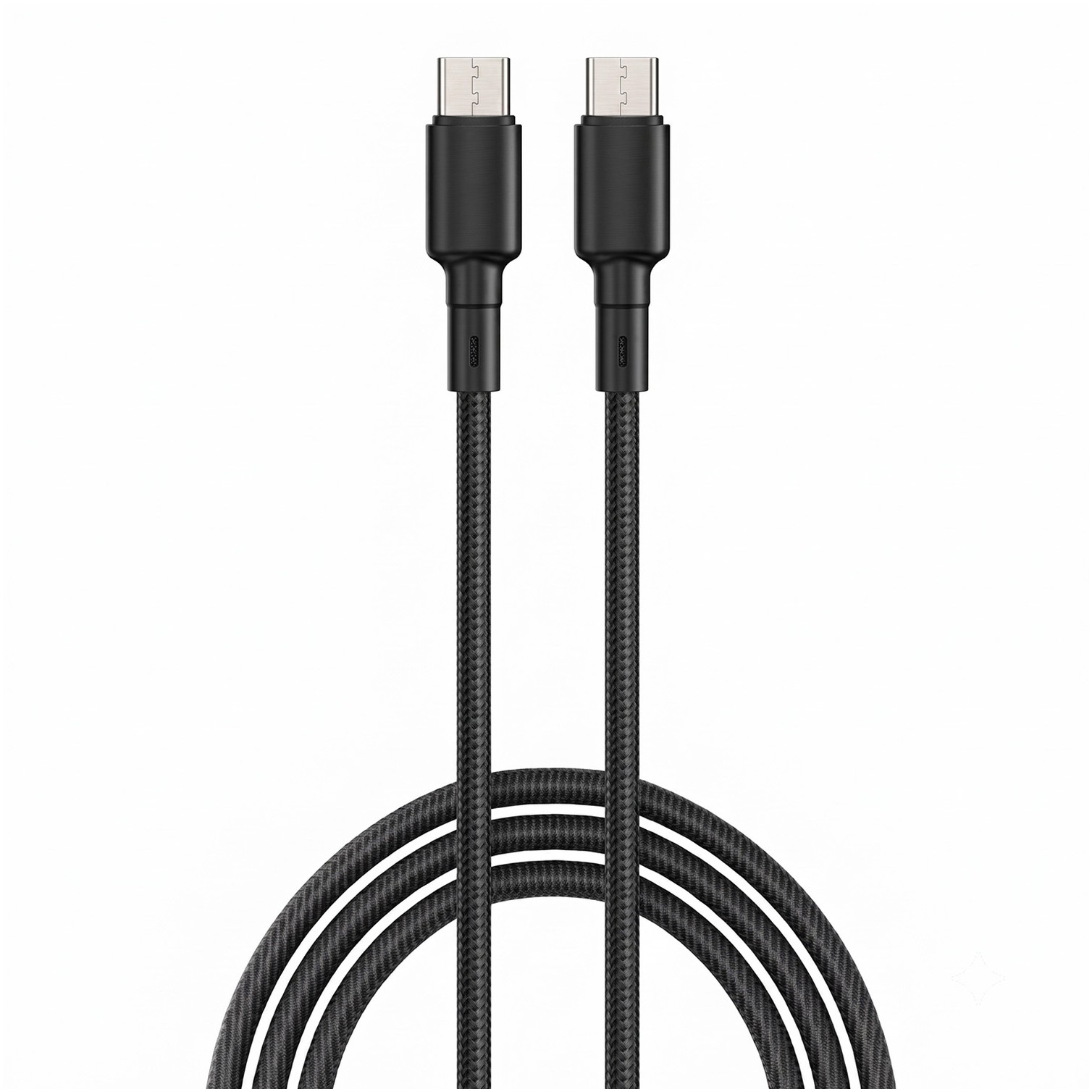 Cable Trenzado Usb C / Usb C 3,0 Ah 100 cm. 60 Wh.