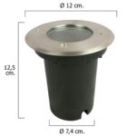 Foco Led Empotrar IP54 Color Inox