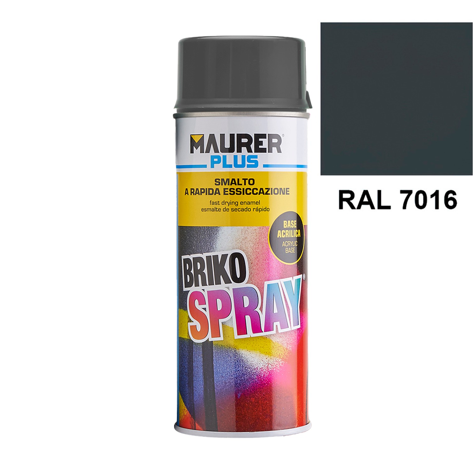 Spray Pintura Gris Antracita 400 ml.