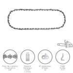 Cadena Motosierra 3/8" / 0.050" 1,3 mm. / 52 Eslabones / 91 P