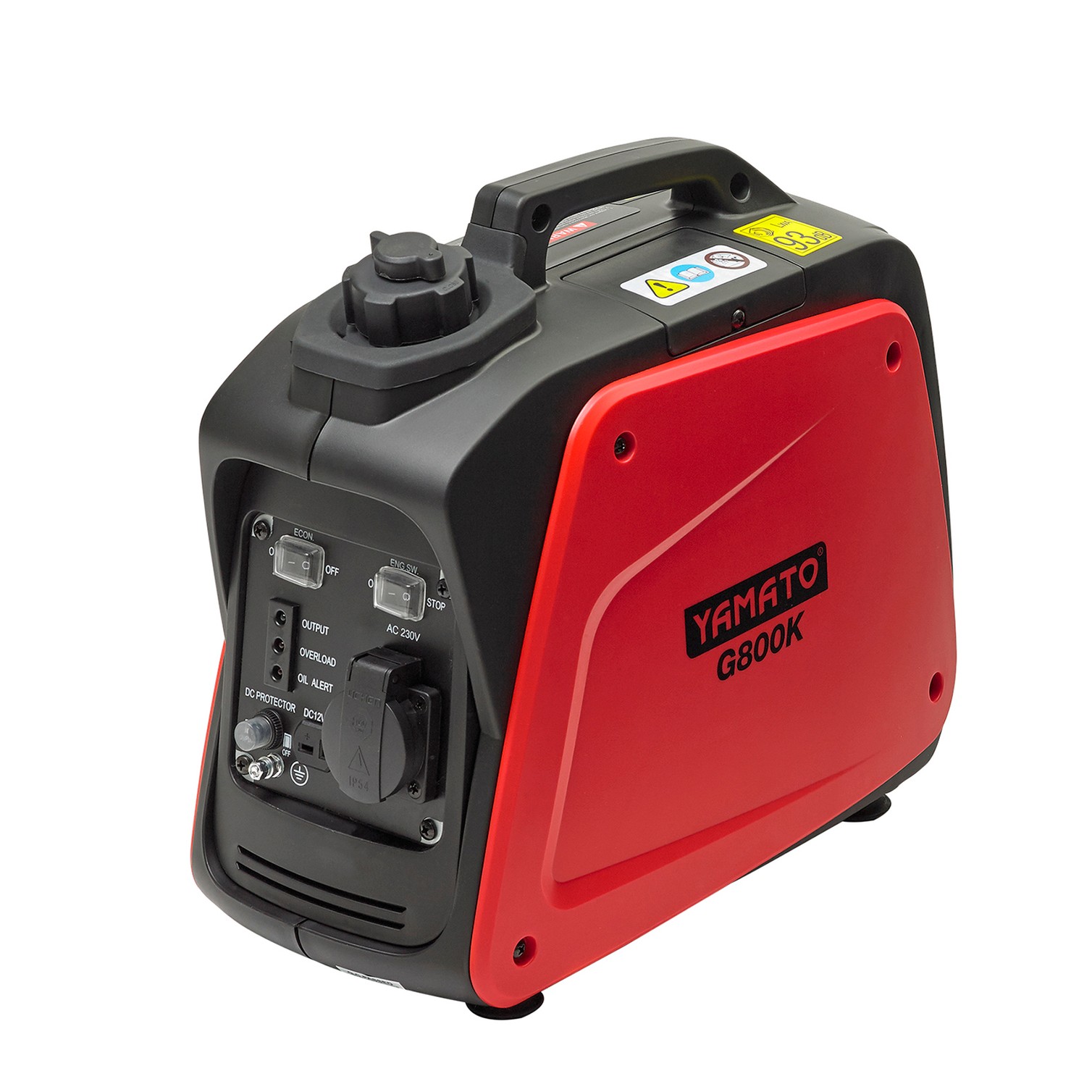 Generador Inverter Gasolina Silencioso 0,8 Kw Motor 4 Tiempos. Motor 4 Tiempos OHV. Estación Energia Generador Electricidad