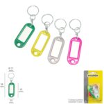 Llavero Portaetiquetas (Blister 4 piezas)