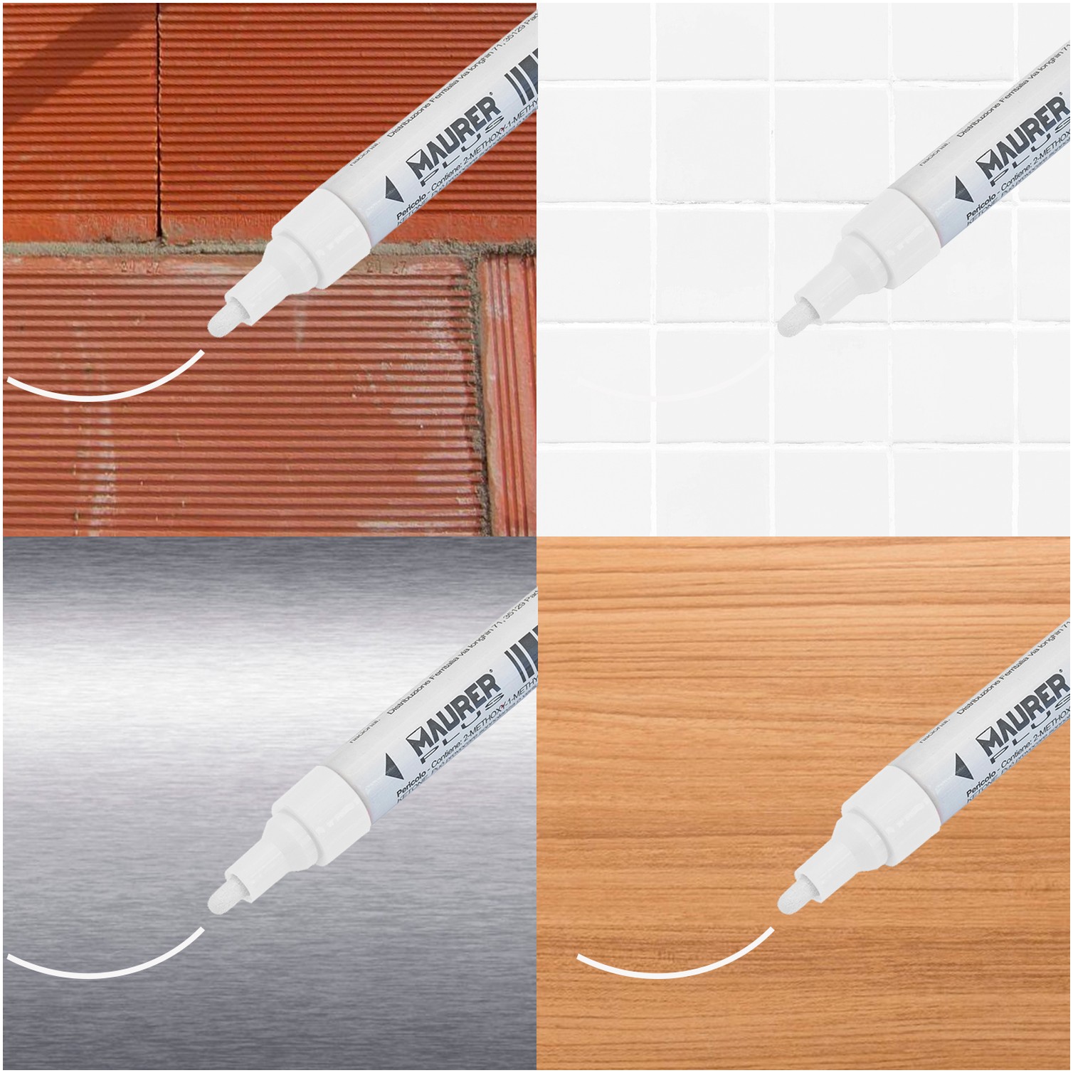 Rotulador Marcador Obra Profesional Pintura Permanente Blanco
