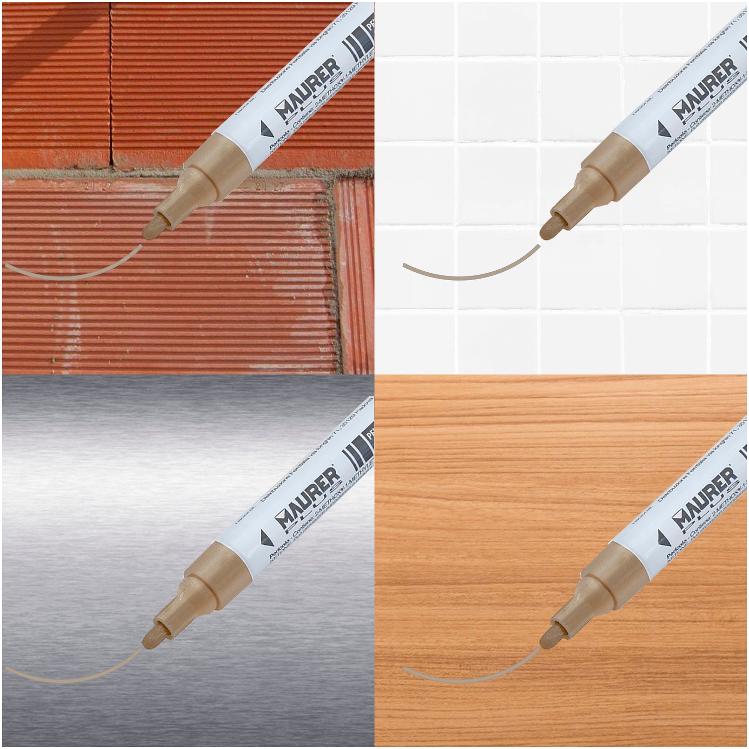 Rotulador Marcador Obra Profesional Pintura Permanente Oro