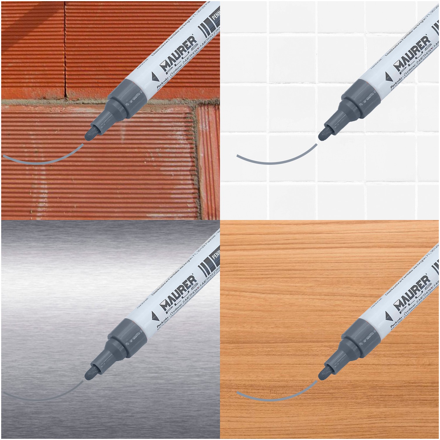 Rotulador Marcador Obra Profesional Pintura Permanente Plata
