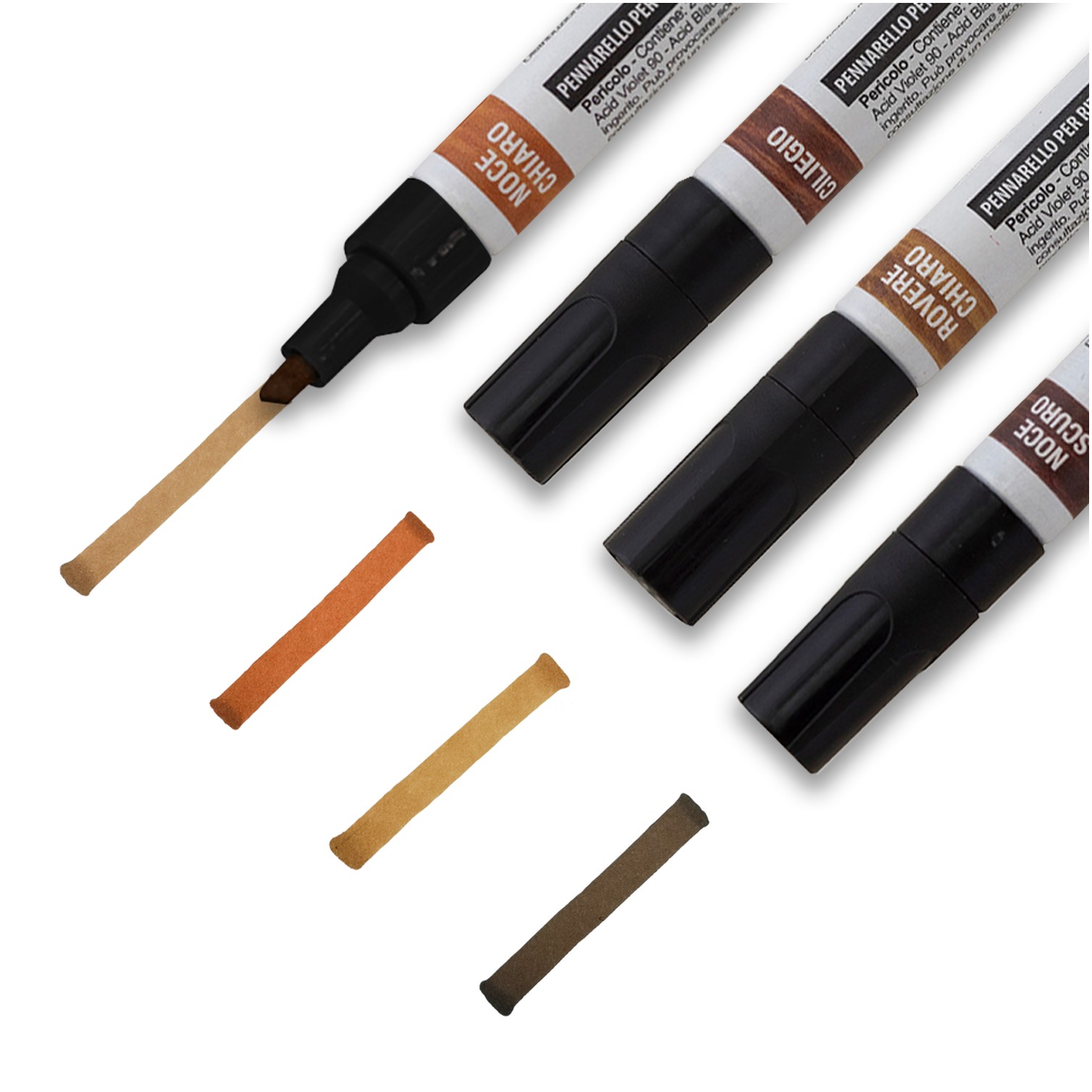 Rotulador Profesional Retoque Madera Color Nogal Claro