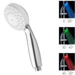 Maneral Ducha Led Indicador Temperatura Ø 11 cm.