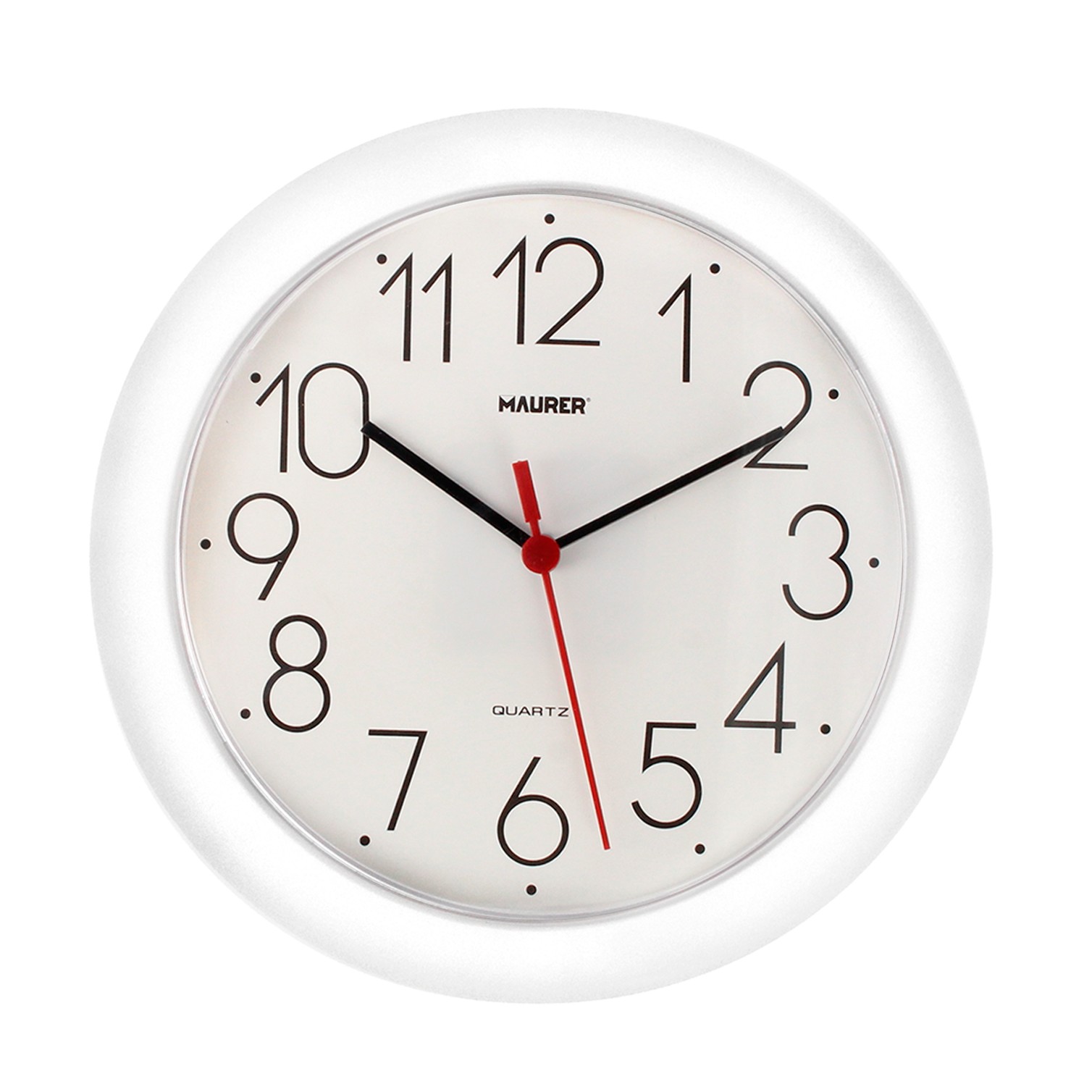 Reloj De Pared Ø 25 cm. Color Blanco