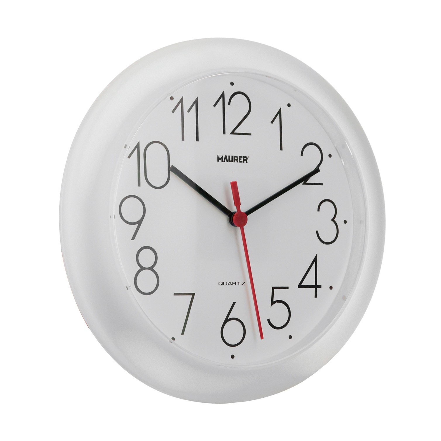 Reloj De Pared Ø 25 cm. Color Blanco