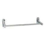 Toallero Barra 60 cm. Color Inox Con Efecto Espejo, Autoadhesivo Resistente, Porta Toallas, Toallero Adhesivo Pared/Mueble
