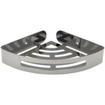 Cestillo Rincon Baño Autoadhesivo, Color Inox Con Efecto Espejo, Autoadhesivo Resistente o Con Tornillos