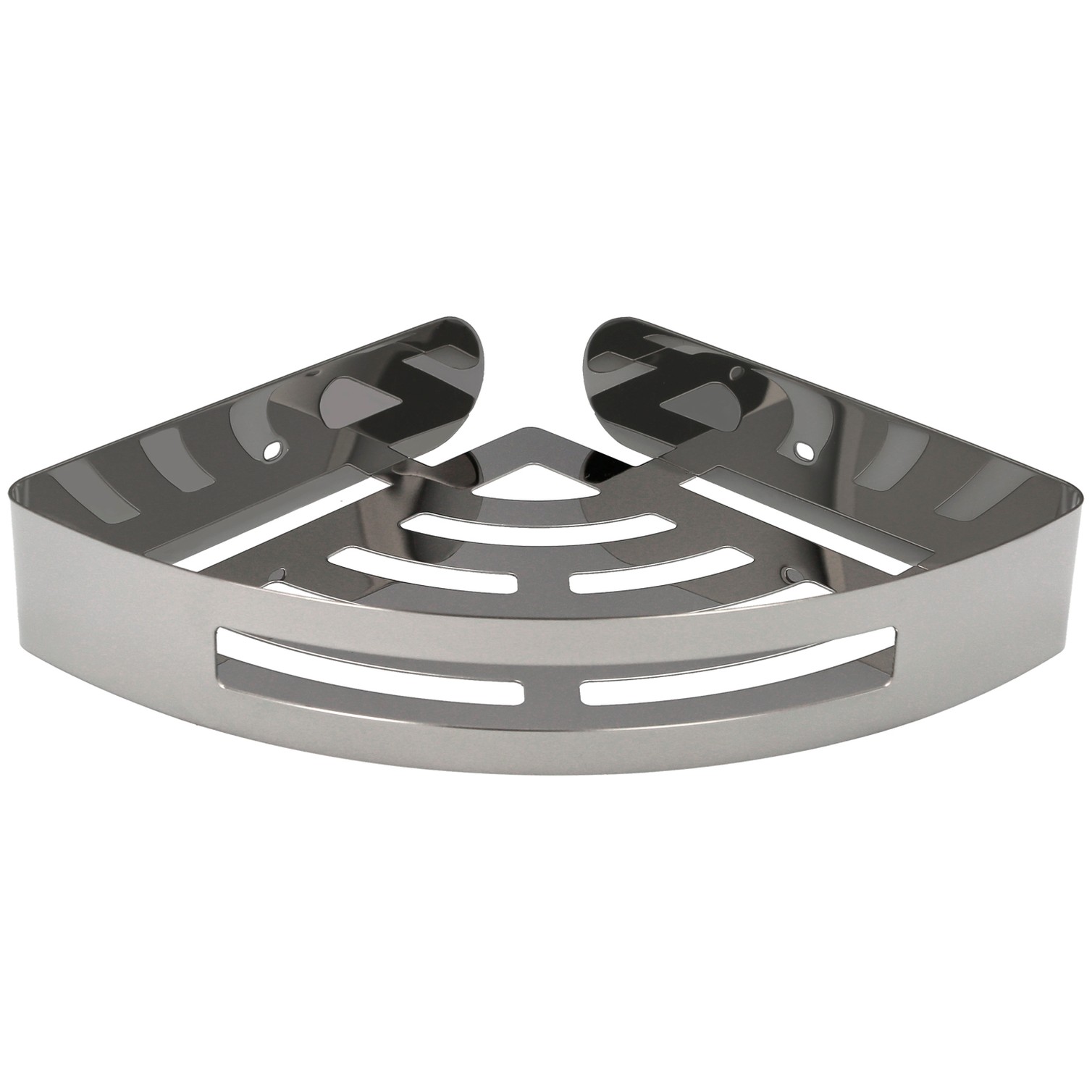Cestillo Rincon Baño Autoadhesivo, Color Inox Con Efecto Espejo, Autoadhesivo Resistente o Con Tornillos
