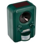 Ahuyentador Ultrasonidos Animales Funcionamiento Solar / Usb. Ahuyenta Roedores, Ratones, Gatos, Perros, Aves, Pajaros, Etc
