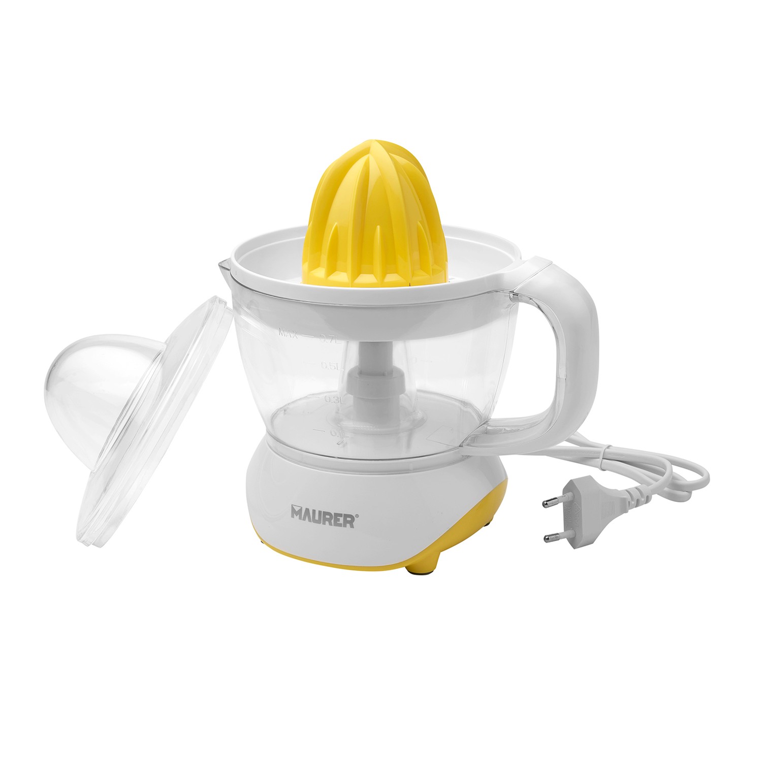 Exprimidor Naranjas Electrico 25 Watt. Capacidad 700 Ml. Exprimidor Zumo Narajas, Exprimidor Fruta
