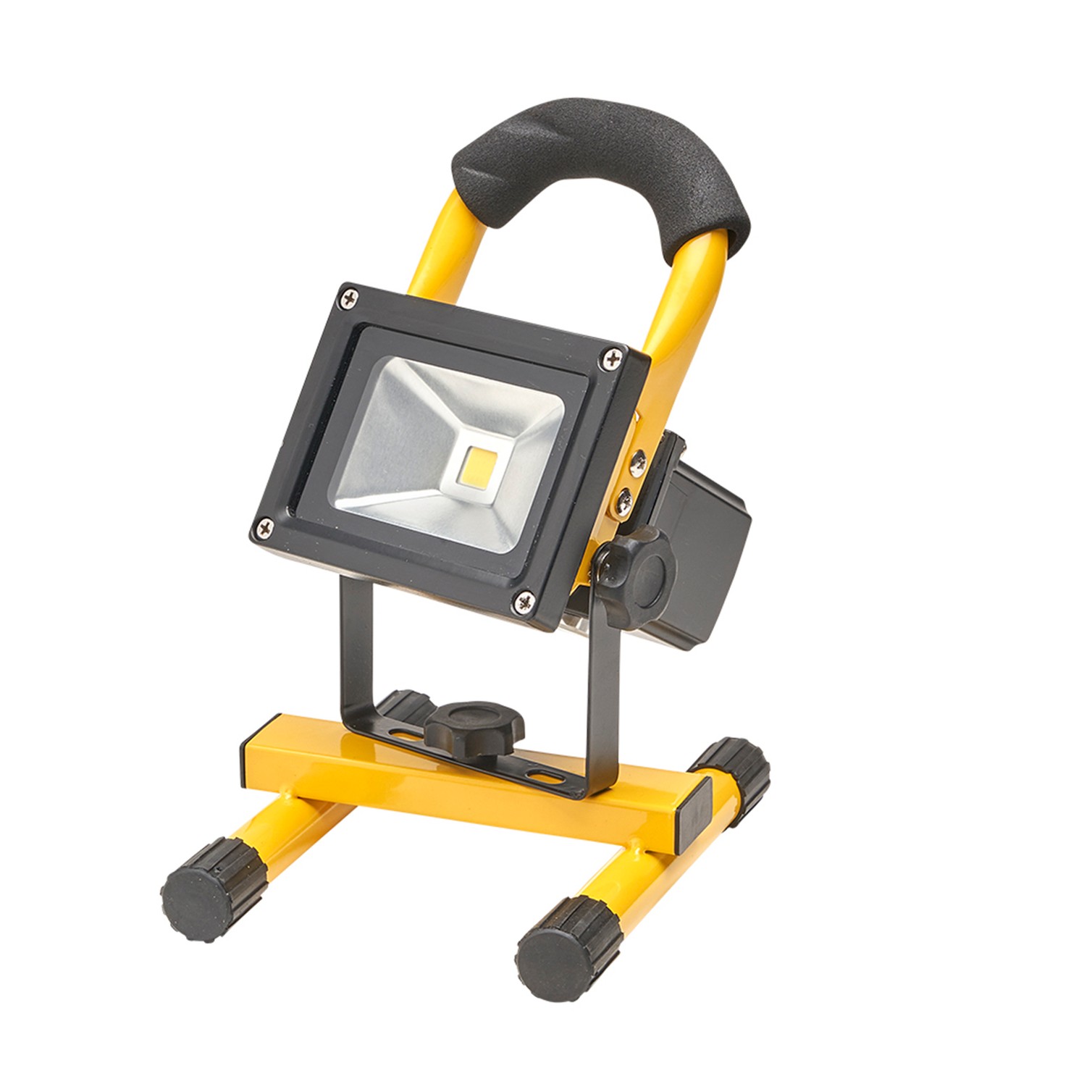 Foco Led 20 Watt. Luz Blanca 4000º K IP 65 600 Lumenes Con Asa de Transporte, Proyector Led Con Asa, Foco Led Trabajo