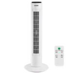 Ventilador Maurer Torre 73 cm 3 Velocidades. Funcion Oscilante. Con Temporizador y Mando a Distancia.