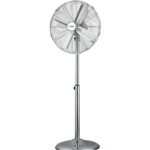 Ventilador Pie Ø 44,5 cm. Altura 130 cm. 60 watt. Ventilador oscilante. Ventilador Pie silencioso. Circulador de aire.