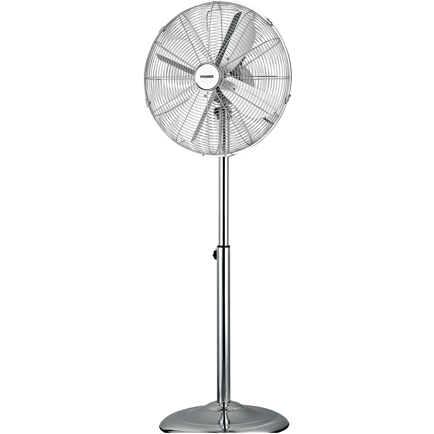 Ventilador Pie Ø 44,5 cm. Altura 130 cm. 60 watt. Ventilador oscilante. Ventilador Pie silencioso. Circulador de aire.