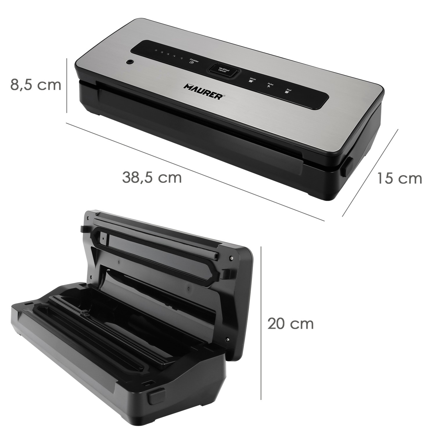 Maquina Envasar Al Vacio Maurer 130W.