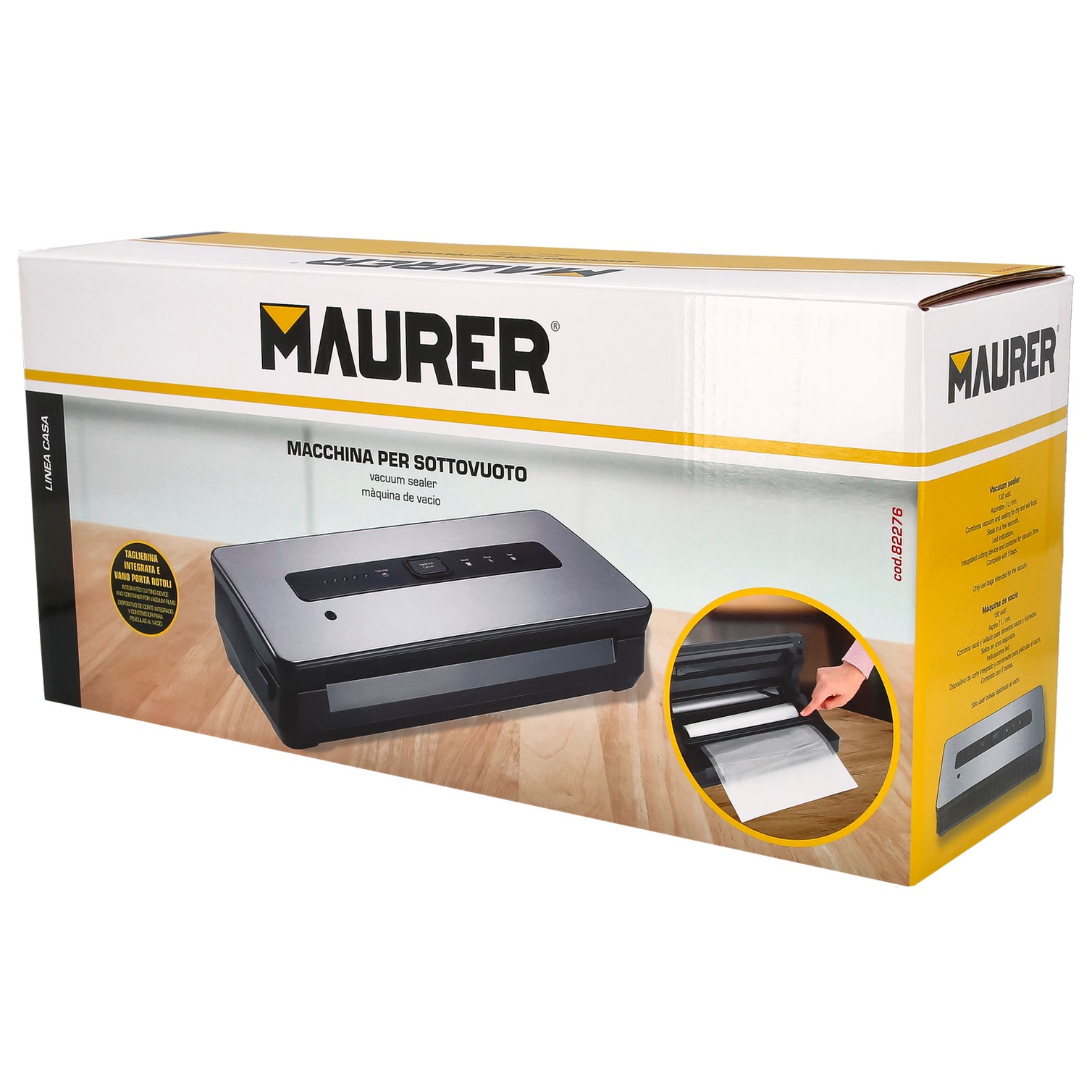 Maquina Envasar Al Vacio Maurer 130W.