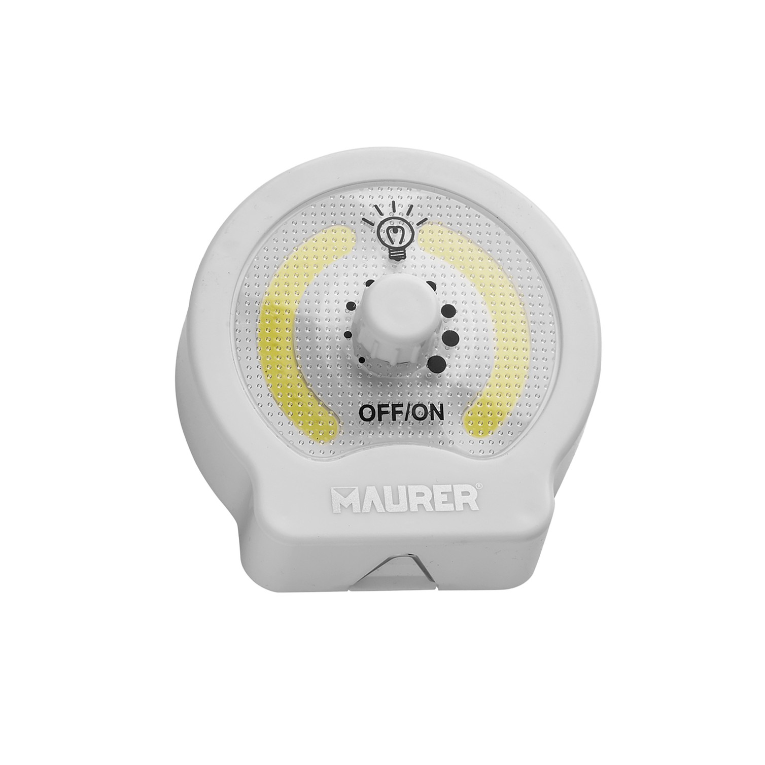 Linterna LED Armario Dinmerable A Pilas (3 AAA) 220 Lumenes Con Iman, Gancho y Adhesivo