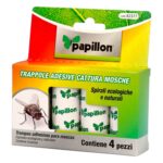 Trampa Para Moscas (4 Unidades) Atrapamoscas, tiras atrapamoscas, tiras atrapadoras de moscas, tiras pegamento moscas / insectos