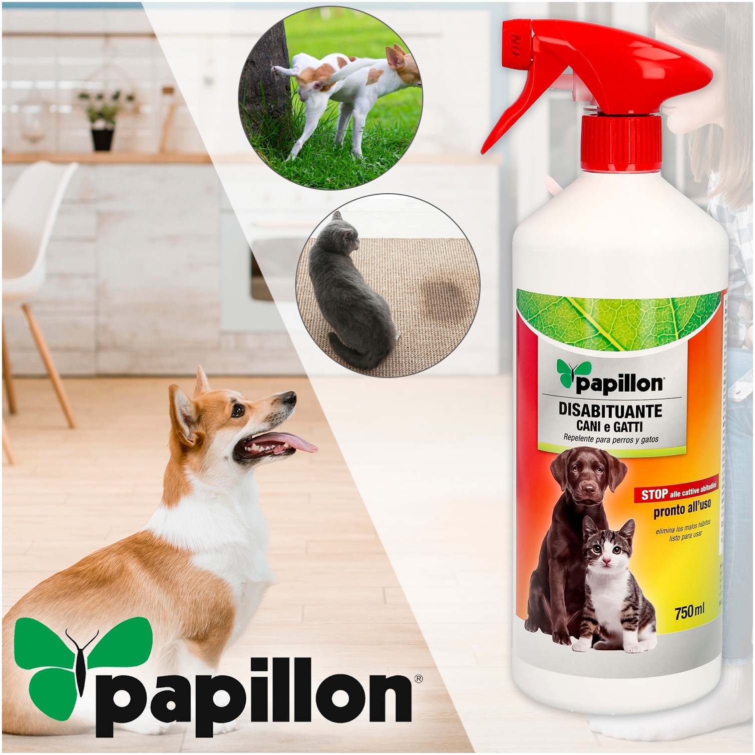 Repelente Perros y Gatos (750ml)