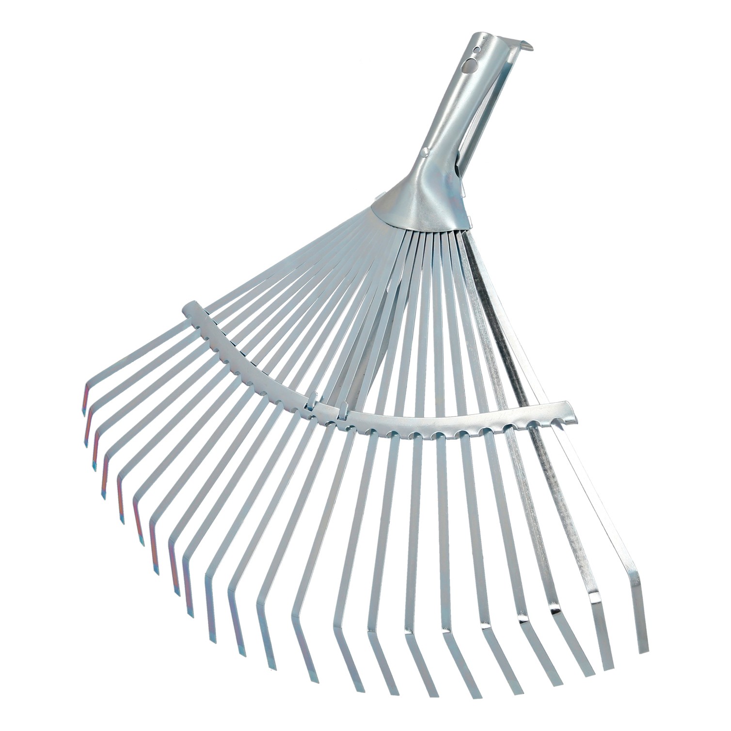 Rastrillo Metalico Para Jardin Ancho Regulable 31,5 A 43,5 cm. rastrillo Hojas, Cepillo Jardin, Escoba Metalica, Escoba Jardin