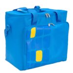 Bolsa / Mochila Termica Porta Alimentos Nevera 15 Litros Forro Interior PEVA, Con Espuma Aislante, Color Azul