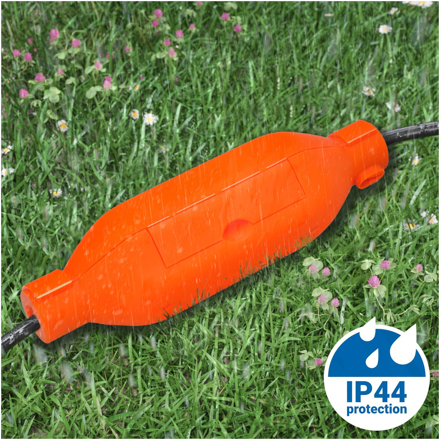 Caja Proteccion Cables / Enchufes / Conexiones Salpicaduras Agua y Polvo IP44