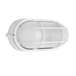Plafon Industrial Oval Blanco.