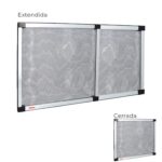Mosquitera Extensible Marco Aluminio 40 x 50/92 cm. Kit Mosquitos, Mosquitera Ajustable, Mosquitera Universal
