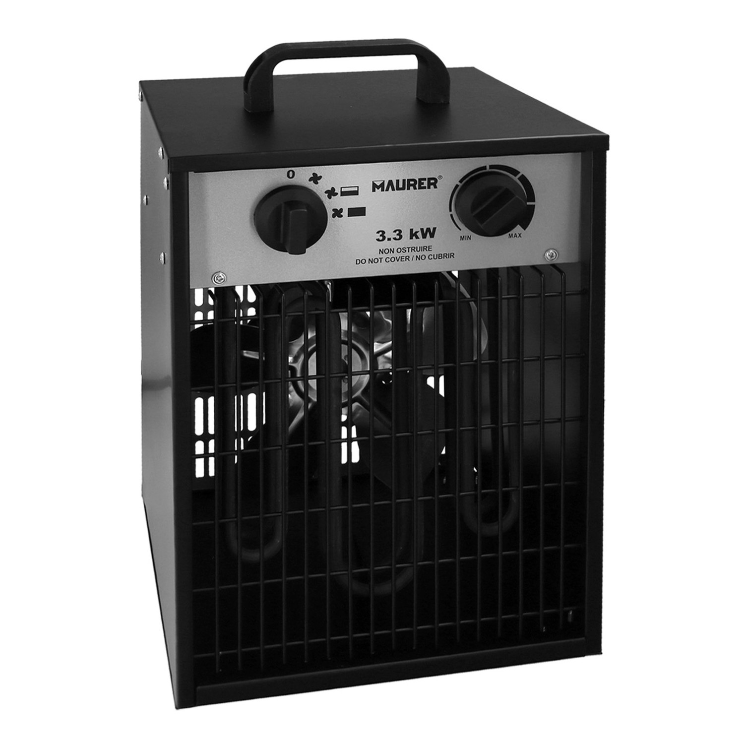 Calefactor Industrial 1650 / 3300 Watt. Cañon Aire Caliente.