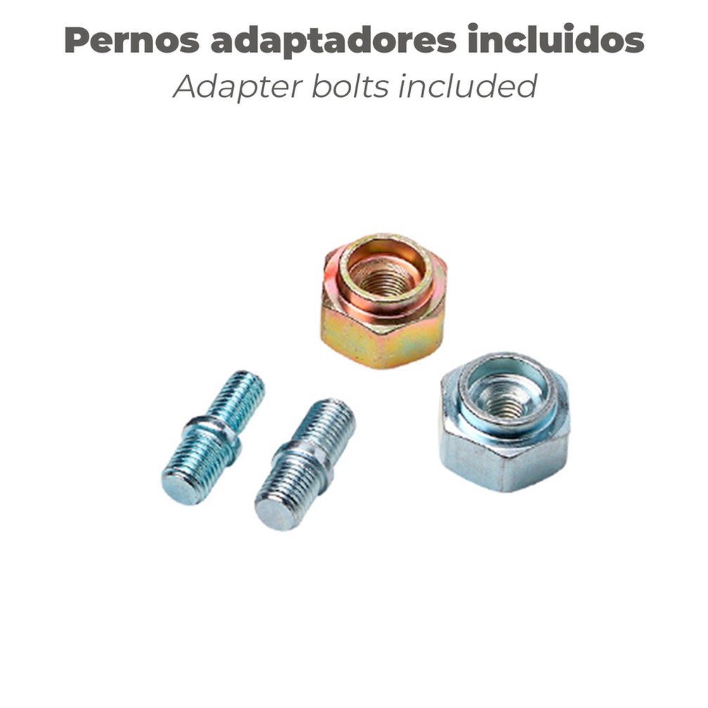 Cabezal Desbrozadora Universal Carga Exterior Con 3 Adaptadores