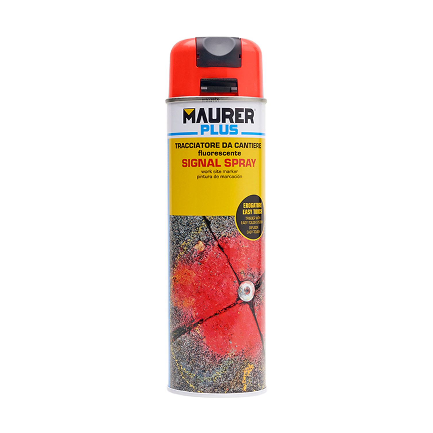 Spray Pintura Trazador Rojo Fluorescente 500 ml.