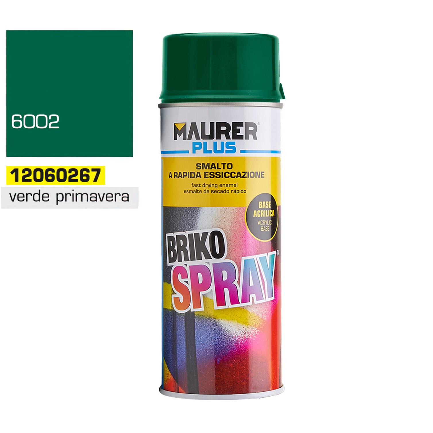 Spray Pintura Verde Primavera 400 ml.